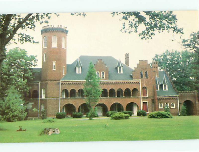 Winchester TN Hundred Oaks Castle Home Gov Albert Marks Prison  Postcard # 5443