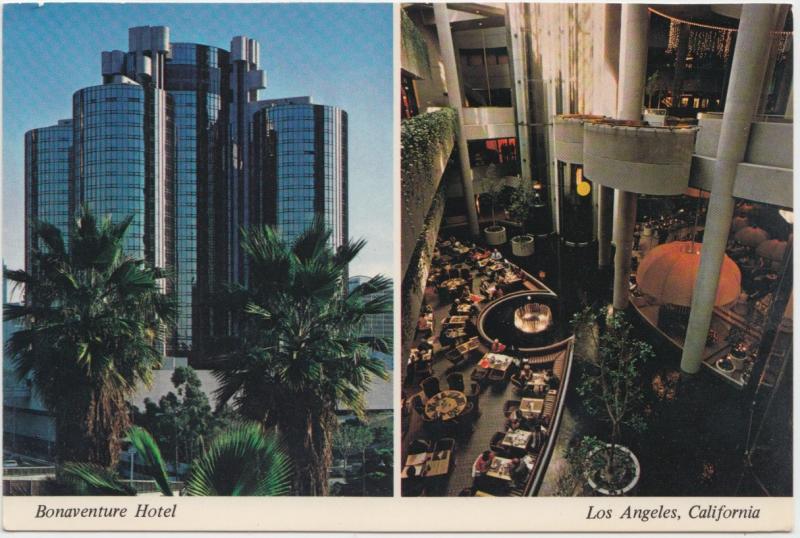 Bonaventure Hotel, Los Angeles, California, unused Postcard