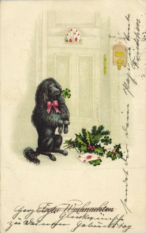 Merry Christmas, Black Poodle (1927)