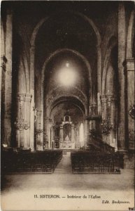 CPA SISTERON Interieur de l'Eglise (1208655) 