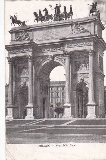 Italy Milano Arco della Pace