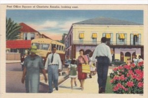 St Thomas Charlotte Amalie Post Office Square Curteich