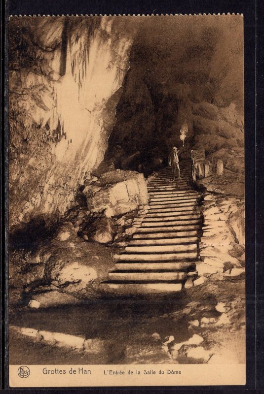 L'Entrée de laSalle du Dome,Grottes de Han,Belgium BIN