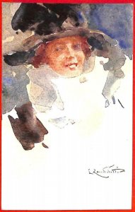 Lib7725 - VINTAGE Artist signed POSTCARD - Glamour :  ZAMBELETTI 