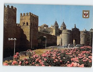 Postcard Walls and Bisagra's Gate, Toledo, Spain