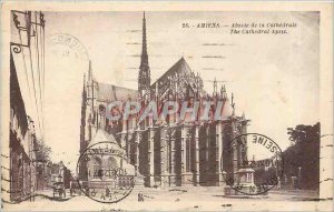 Old Postcard Amiens Apse of the Cathedral