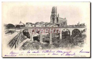 Old Postcard Albi Holy Cathedral Cecile