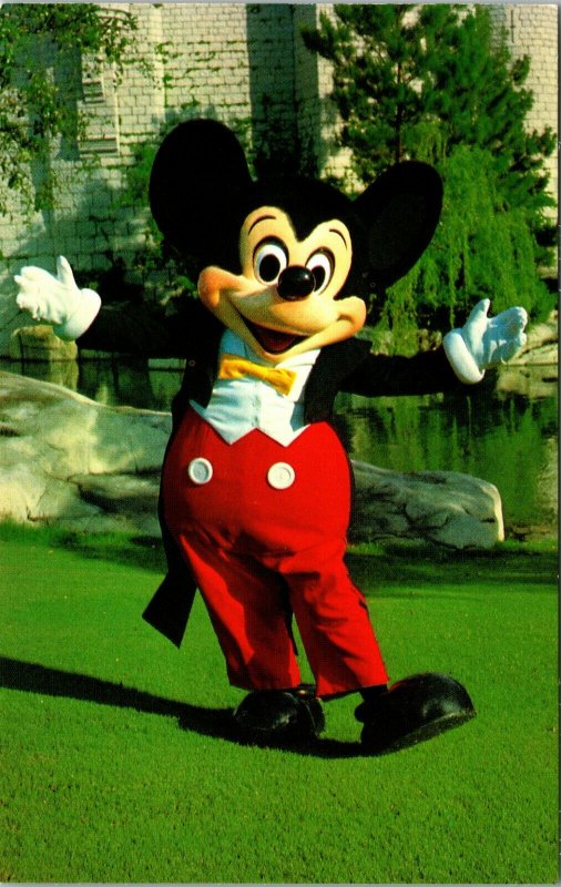 Mickey Mouse, Welcome to Fantasyland, DISNEYWORLD, 1970´s VINTAGE POSTCARD 