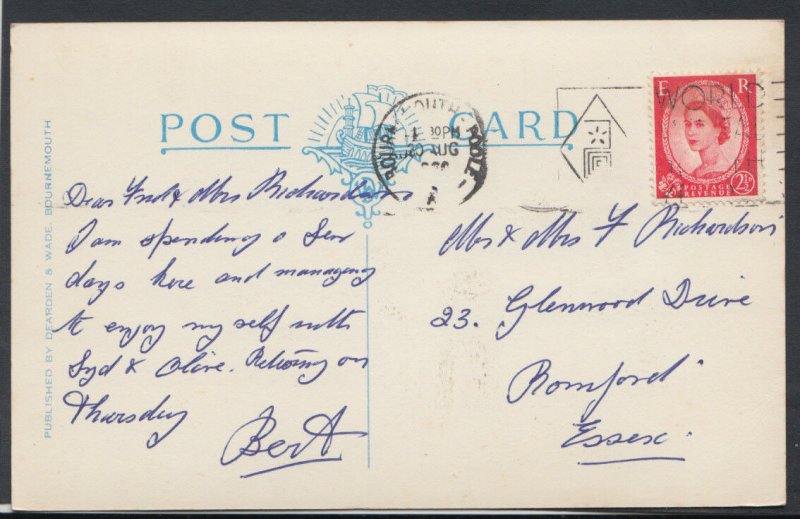 Dorset Postcard - Pavilion Rockery - Bournemouth - Ref: TZ617