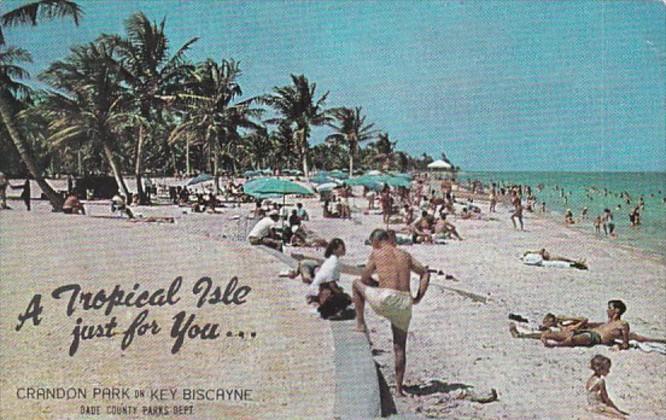 Florida Miami Crandon Park On Key Biscayne