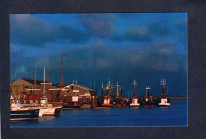 MA Fishing Boats Ships Harbor Provincetown Cape Cod Massachusetts Postcard