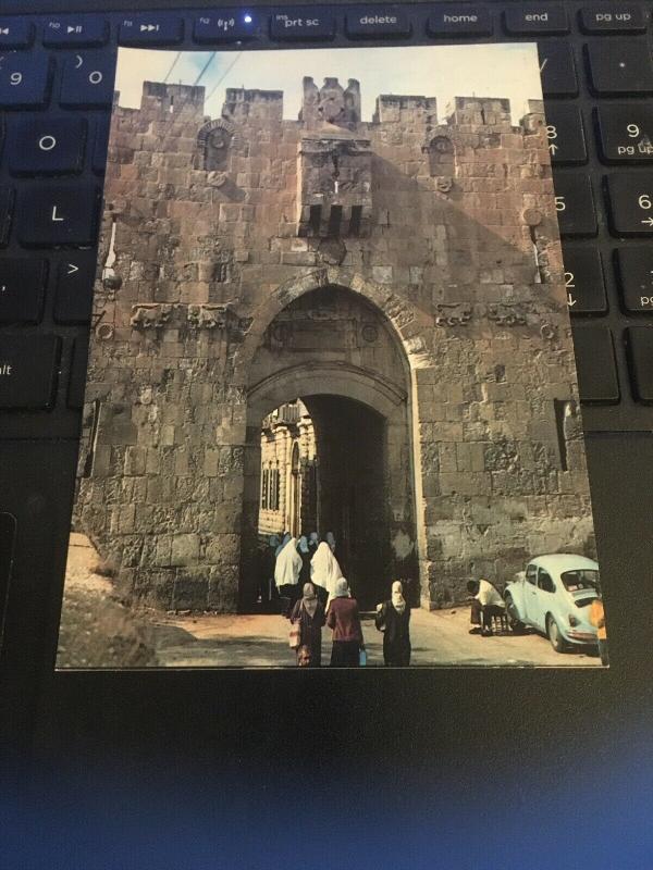 Vintage Postcard: Jerusalem, Lion's Gate