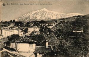 CPA AK SANTA CRUZ de Tenerife Le pic du Teide SPAIN (674029)