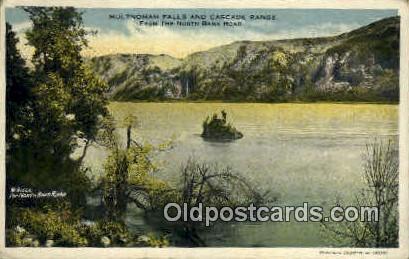 Multnomah Falls Portland OR 1917 Missing Stamp