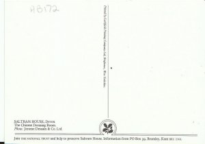 Devon Postcard - Saltram House - The Chinese Dressing Room   AB172