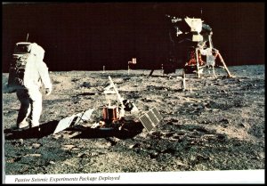 Passive Seismic Experiments Pakage Deployed,Apollo 11 Moon Landing