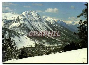 Postcard Modern Montgenevre Hautes Alpes France Porte southern Milky way Gala...