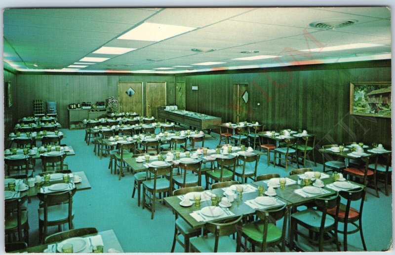 c1960s West Union, IA Humphry Café Rainbow Room Smorgasbord Bardach Oelwein A198