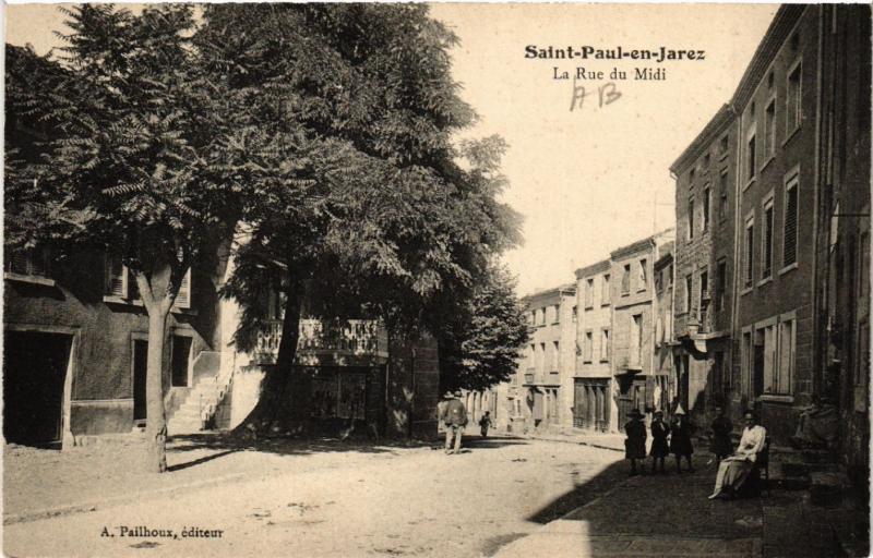 CPA St-PAUL-en-JAREZ - La Rue du Midi (580561)