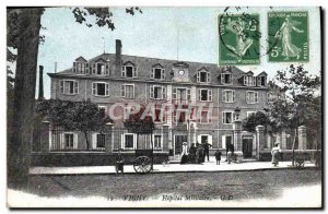 Postcard Old Vichy Army Military Hospital