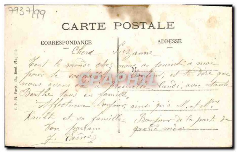 Old Postcard Melicourt L & # 39Eglise
