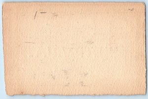 Florence Italy Postcard Reading Foundry Characters Via de Bravni c1905 Antique