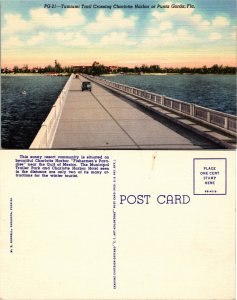 Tamiami Trail Crossing Charlotte Harbor, Punta Garden, Fla. (25262