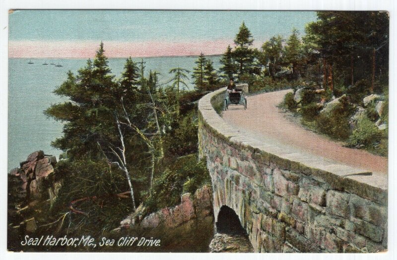 Seal Harbor, Me, Sea Cliff Drive