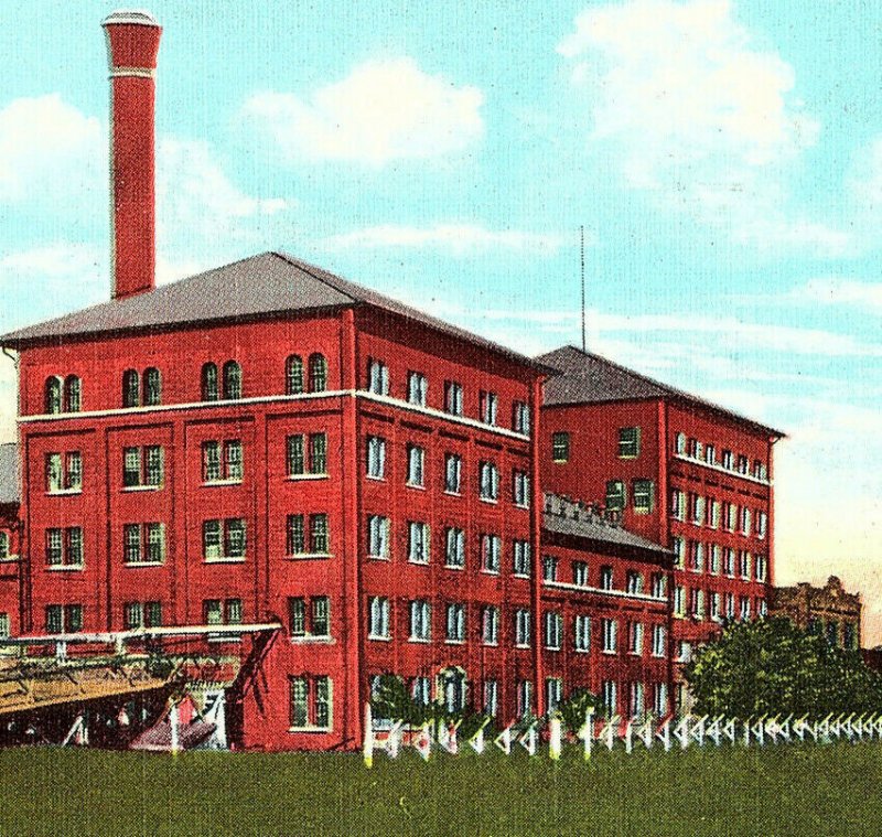 1950 Sugar Factory Garden City Kansas Vintage Standard View Postcard 