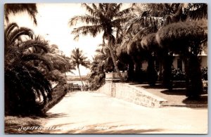 K46/ Hobe Sound Florida RPPC Postcard c1930s Jupiter Island Club 150