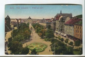481712 1913 Poland Ukraine Lvov Lviv theater view Vintage postcard
