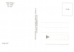 France Postcard - Cote d'Azur - Nice By Night   RR8870