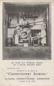 Olympia Confectioners Journal 1929 Sugar Shop London Model Postcard