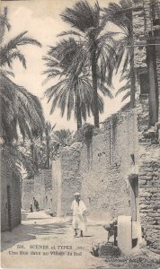 Lot305 scenes et types une rue dans un village du sud   africa