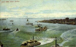 Harbor New York City NY 1908