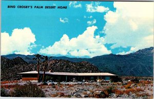 Postcard HOUSE SCENE Palm Springs California CA AK2596