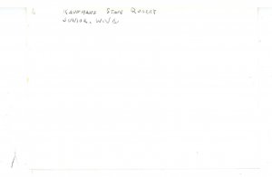 WV - Junior. Kaufman Stone Quarry (PHOTO, not a PC)