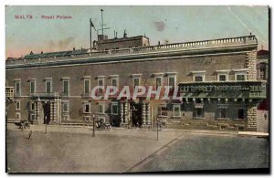 Postcard Old Royal Palace Malta