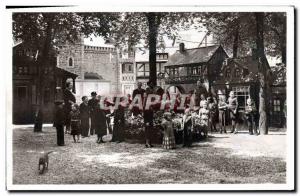 Postcard Old Dwarf Foklore Paris International Exhibition Royame Lilliput Esp...