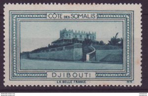 Label ** Cote des Somalis Djibouti