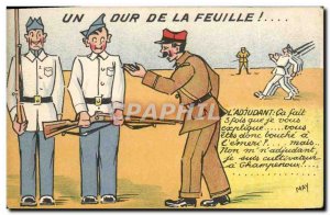 Old Postcard Militaria A hard of