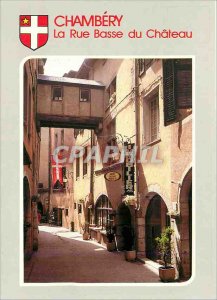 Modern Postcard Chambery (Sovoie) Images For us La Rue Basse du Chateau arter...