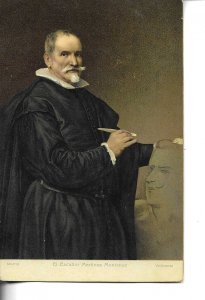 Sculptor Martinez Montañez by Velazquez old vintage Stengel Postcard # 29035