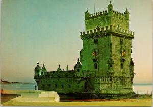 Belem Tower Lisboa Portugal Lisbon UNUSED Vintage Postcard D94