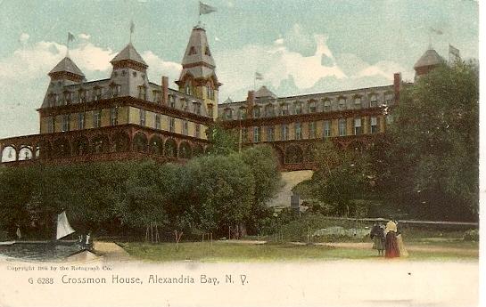 NY Crossmon House, ALEXANDRIA BAY - 1906 Und/B Undivded Back