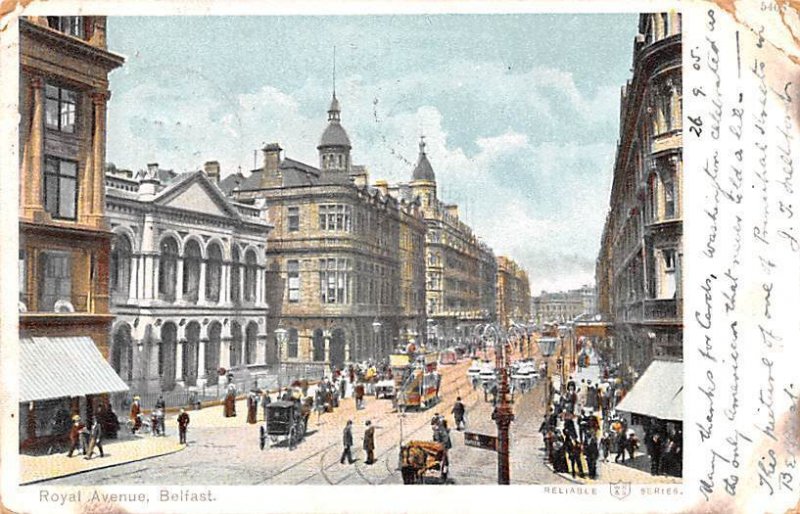 Royal Avenue Belfast Ireland 1905 