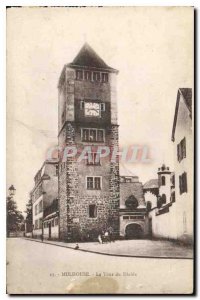 Old Postcard Mulhouse The Devil's Tower