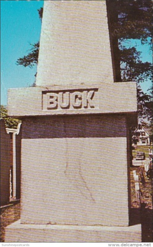 Maine Bucksport Colonel Jonathan Buck Monument