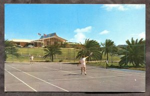 dc742 - ANTIGUA BWI 1970s Tennis Court at Holiday Inn