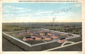 Illinois State Penitentiary at Stateville Near Joliet, Illinois, USA Prison P...